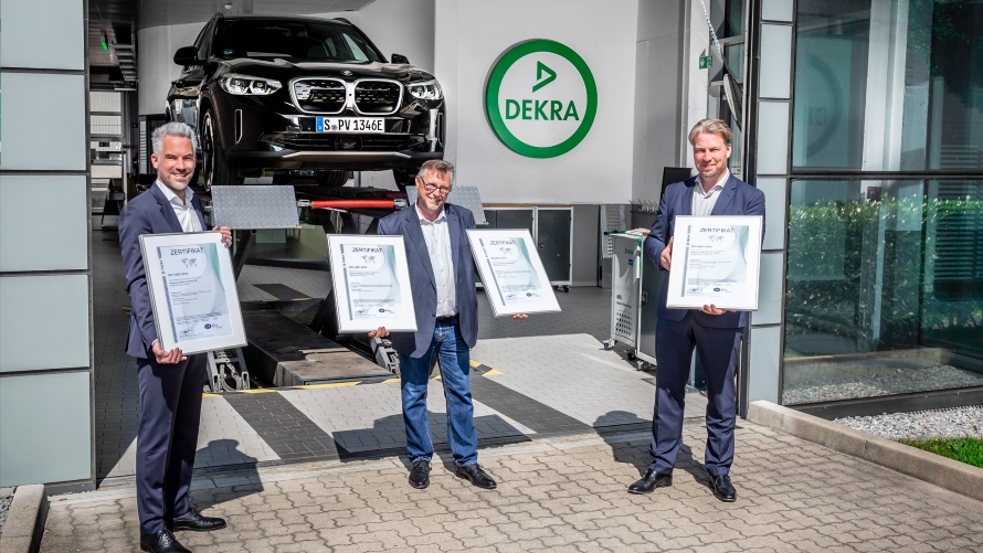 BMW Niederlassungen, Zertifikat, Auditierung, DEKRA