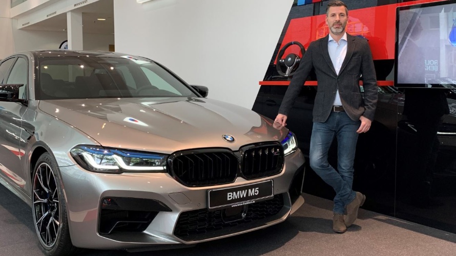 BMW M5, Neuwagen, BMW Niederlassung Dreieich, Liran Partridge, Verkäufer