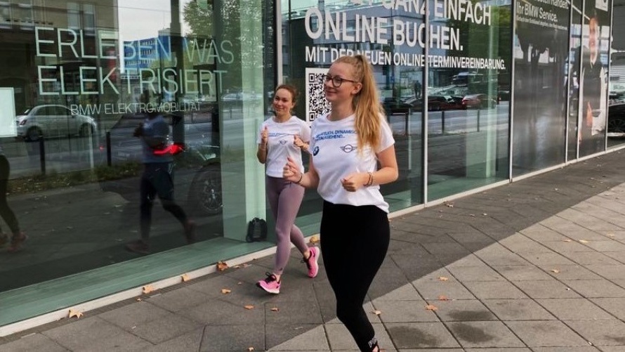 Team Spirit, Zusammenhalt, JP Morgan Lauf, BMW Niederlassungen, Verbund Mitte